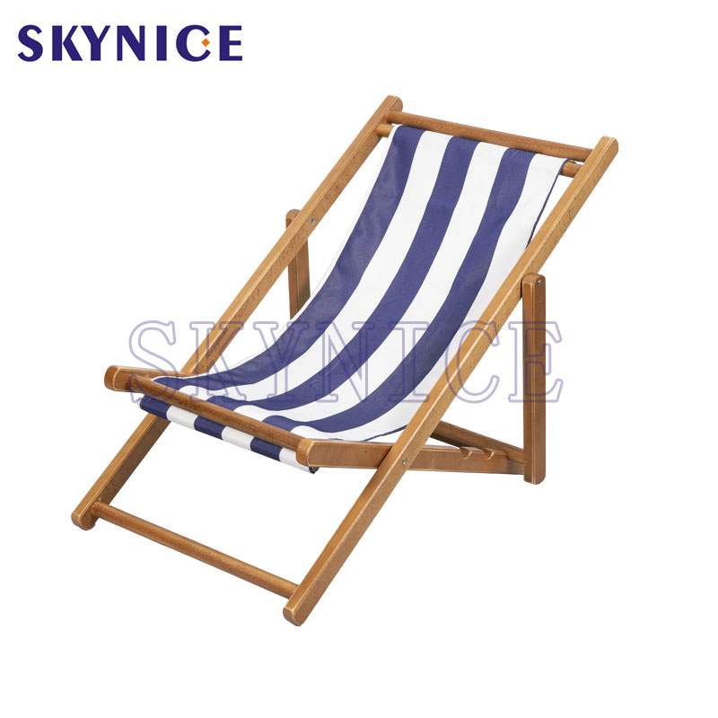 Hot Sales Wooden Sling Beach Chair For Children