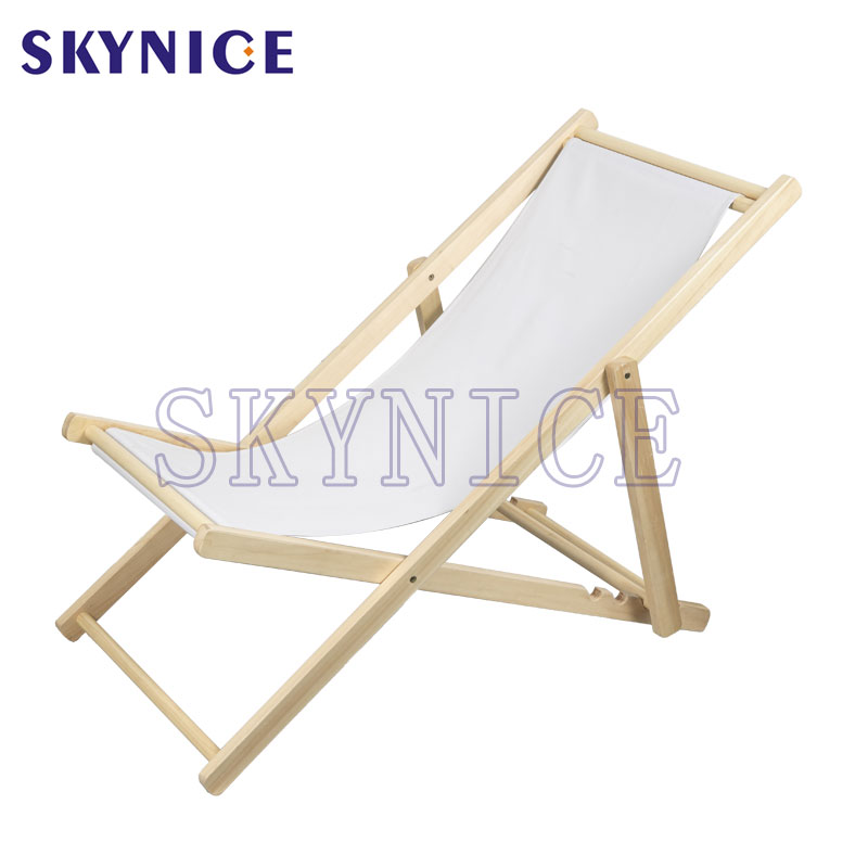 Wood Chair Folding Beach Chair Seat