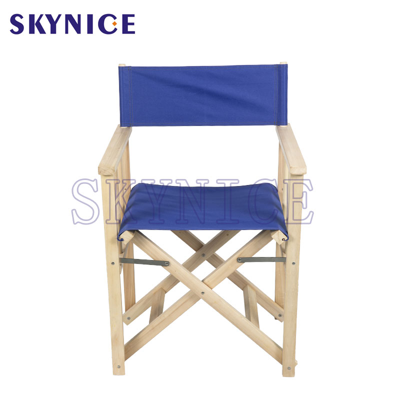 Portable Wood Folding Beach Director Chair