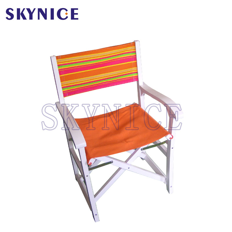 Wooden Folding Beach Chair Professional Makeup Artist Chair