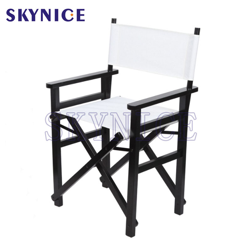 Promotional Cheap Folding Wood Director Chair With Armrest