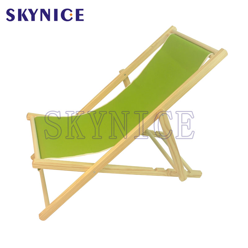 Adjustable Wood Beach Chair