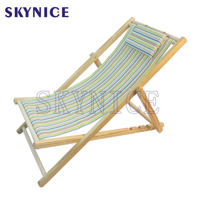 Sunshine Wood Lounge Deck Chair