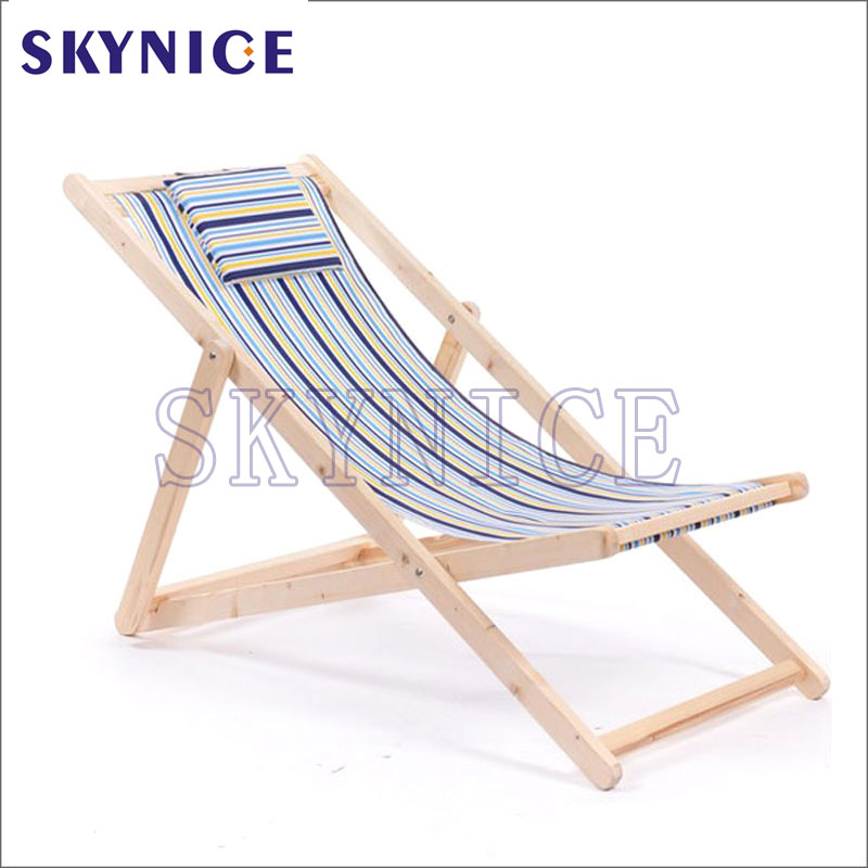 Swimming Pool Wood Beach Chair Lounge chair