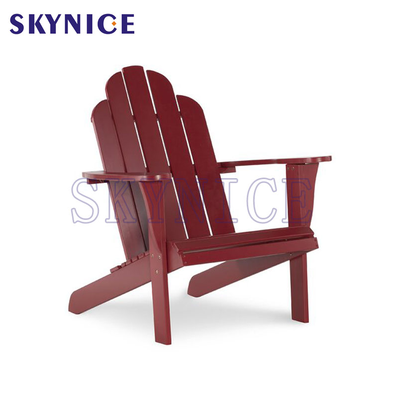 Wooden Adirondack Chair For Garden Leisure